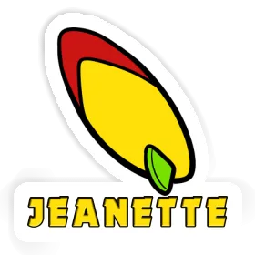 Surfboard Sticker Jeanette Image