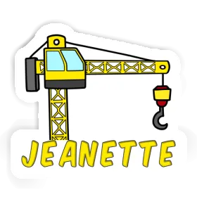 Tower Crane Sticker Jeanette Image