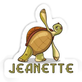 Sticker Turtle Jeanette Image