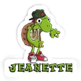 Jeanette Sticker Turtle Image