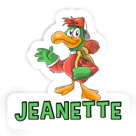 Sticker Jeanette Hiker Image