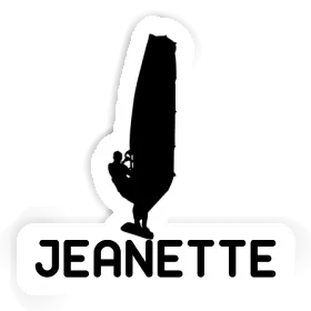 Sticker Windsurfer Jeanette Image