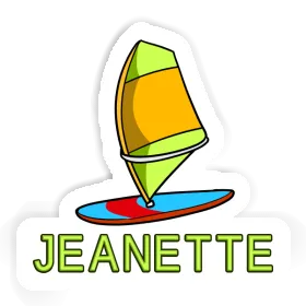 Sticker Jeanette Windsurf Sail Image