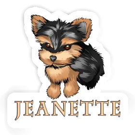 Sticker Jeanette Terrier Image