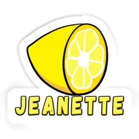 Sticker Lemon Jeanette Image