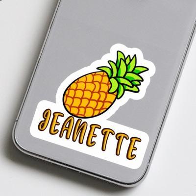 Sticker Pineapple Jeanette Image