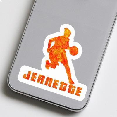 Sticker Basketball Player Jeanette Gift package Image