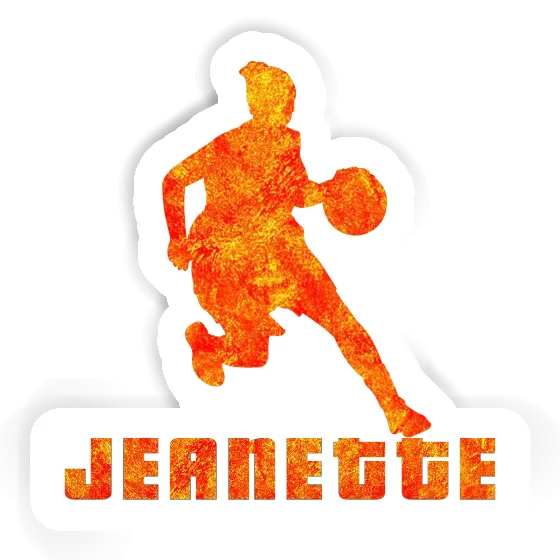 Sticker Basketball Player Jeanette Image