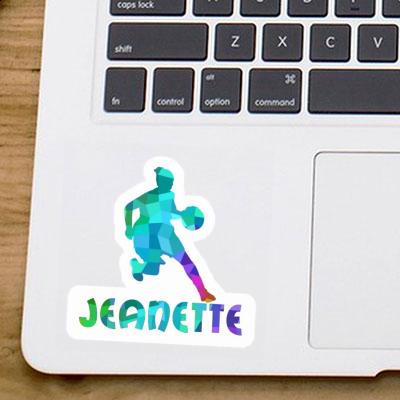 Autocollant Jeanette Joueuse de basket-ball Gift package Image