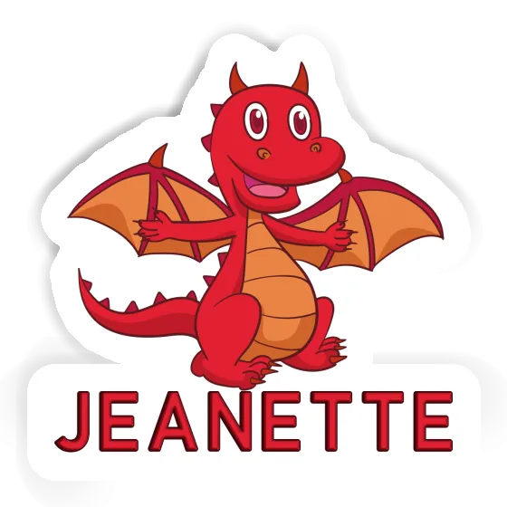 Baby Dragon Sticker Jeanette Gift package Image