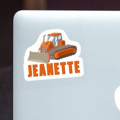 Sticker Excavator Jeanette Gift package Image