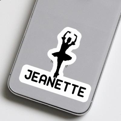 Jeanette Sticker Ballerina Image