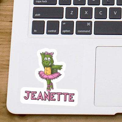 Sticker Ballerina Jeanette Image