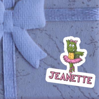 Tortue Autocollant Jeanette Notebook Image