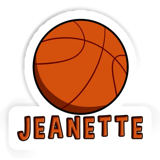 Sticker Basketball Ball Jeanette Gift package Image