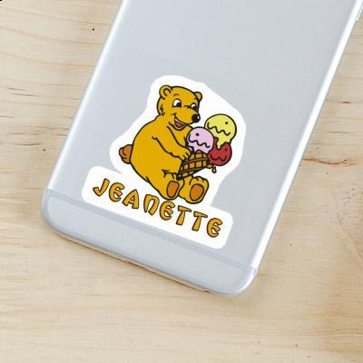 Sticker Bear Jeanette Gift package Image