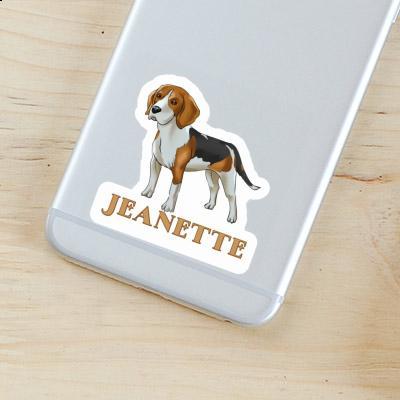 Jeanette Sticker Beagle Dog Gift package Image