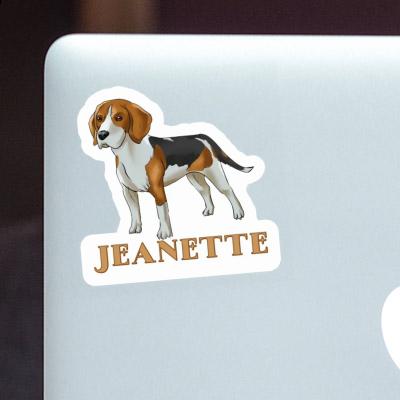 Jeanette Sticker Beagle Dog Gift package Image