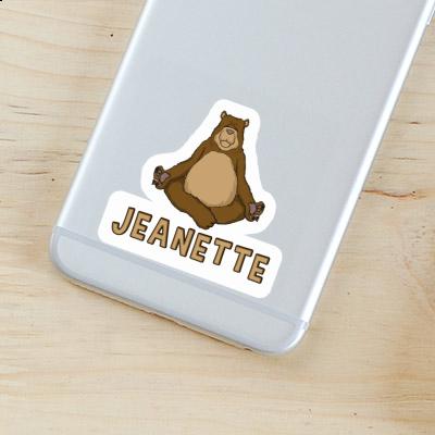 Yogi Sticker Jeanette Notebook Image