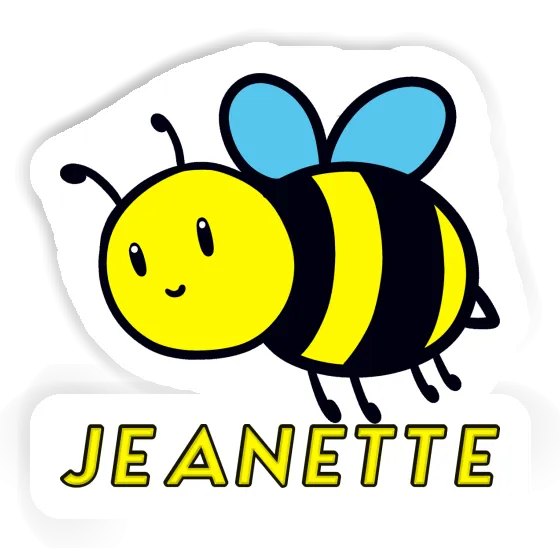 Sticker Jeanette Bee Notebook Image