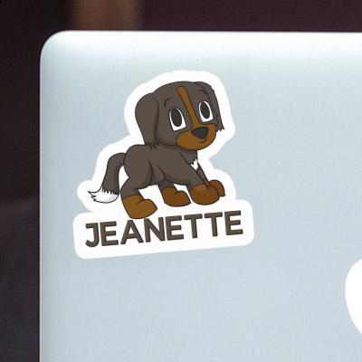 Sticker Bernese Mountain Dog Jeanette Image