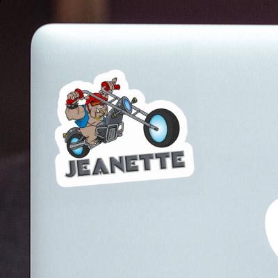 Sticker Biker Jeanette Image