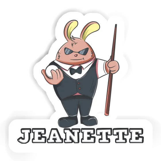 Sticker Rabbit Jeanette Notebook Image