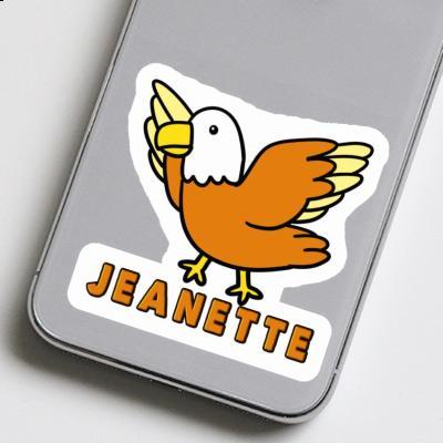 Sticker Jeanette Bird Image