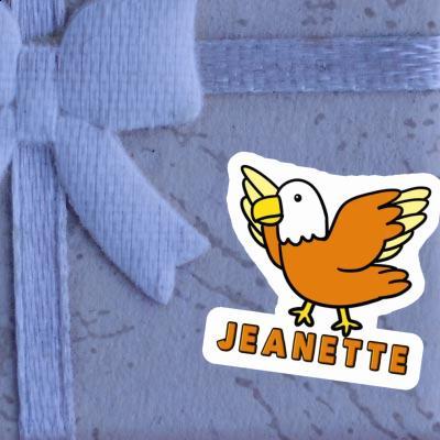 Sticker Jeanette Bird Notebook Image