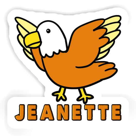 Sticker Jeanette Bird Gift package Image