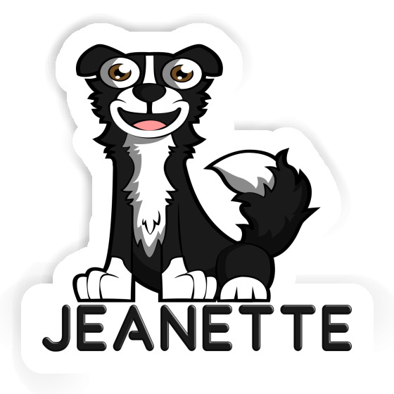 Sticker Jeanette Border Collie Gift package Image