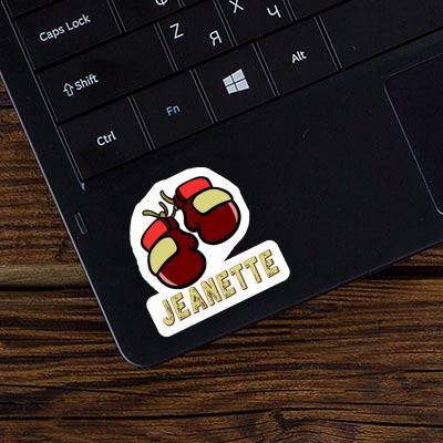 Boxing Glove Sticker Jeanette Image