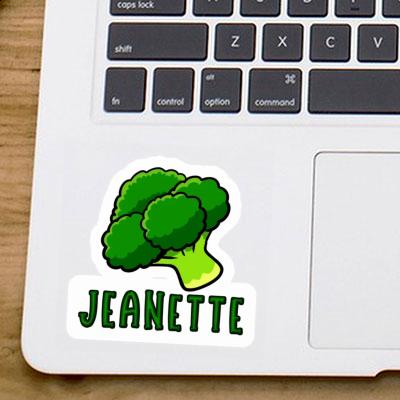 Jeanette Sticker Broccoli Laptop Image