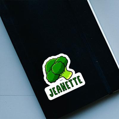 Jeanette Sticker Broccoli Laptop Image