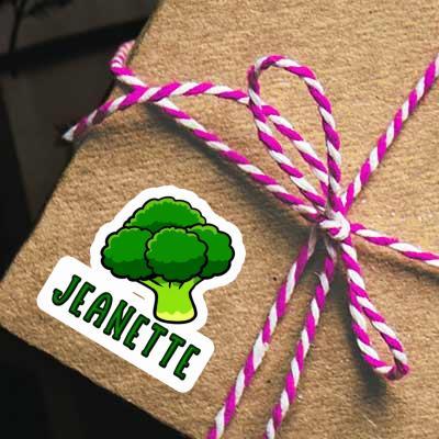 Jeanette Sticker Broccoli Image