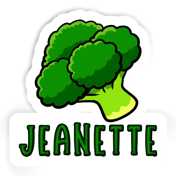 Jeanette Sticker Broccoli Image