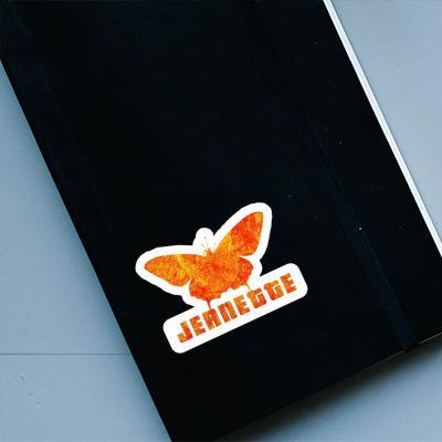 Sticker Jeanette Butterfly Gift package Image