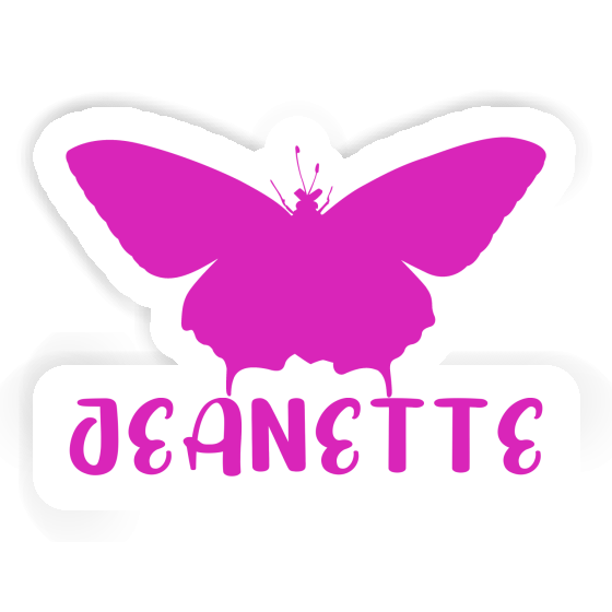 Butterfly Sticker Jeanette Image