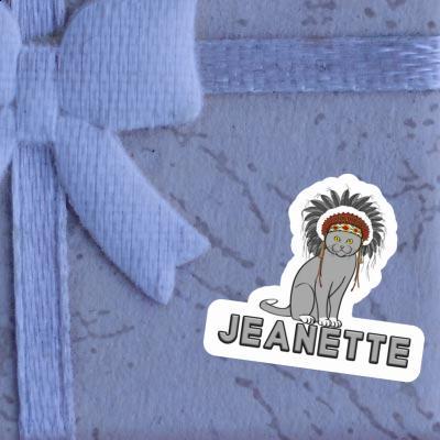 Jeanette Sticker American Indian Gift package Image