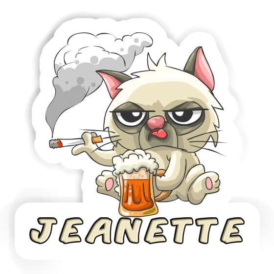 Jeanette Sticker Bad Cat Gift package Image