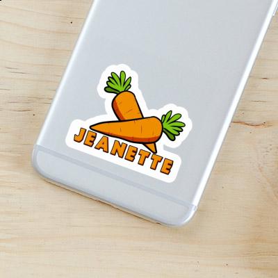 Carrot Sticker Jeanette Notebook Image