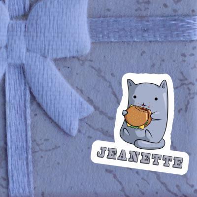 Sticker Jeanette Cat Gift package Image