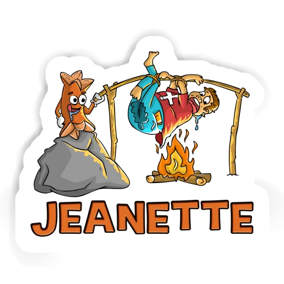 Sticker Jeanette Cervelat Gift package Image