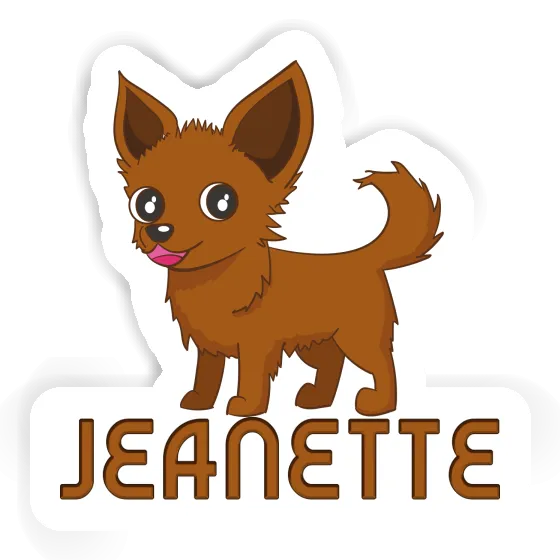 Sticker Chihuahua Jeanette Gift package Image