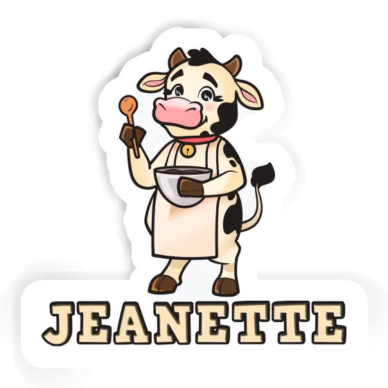 Sticker Jeanette Cook Image