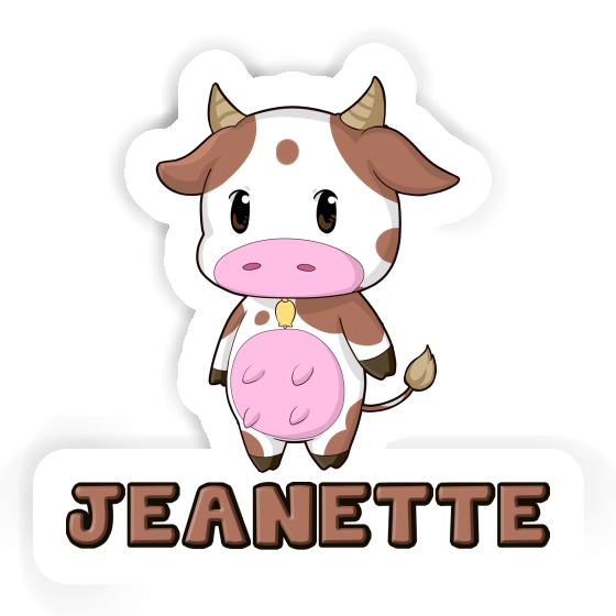 Sticker Cow Jeanette Gift package Image