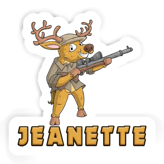 Sticker Hunter Jeanette Laptop Image