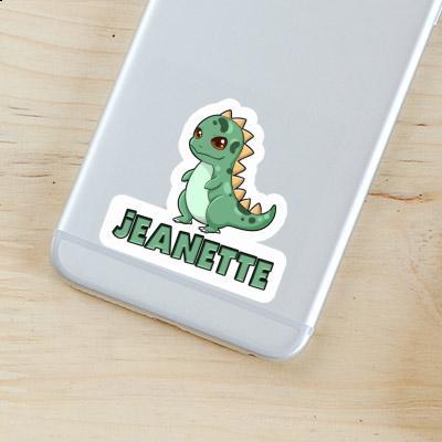 Sticker Jeanette T-Rex Image