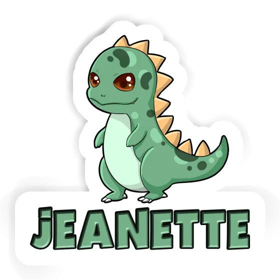 Sticker Jeanette T-Rex Gift package Image