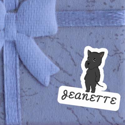 Sticker Jeanette Giant Schnauzer Image